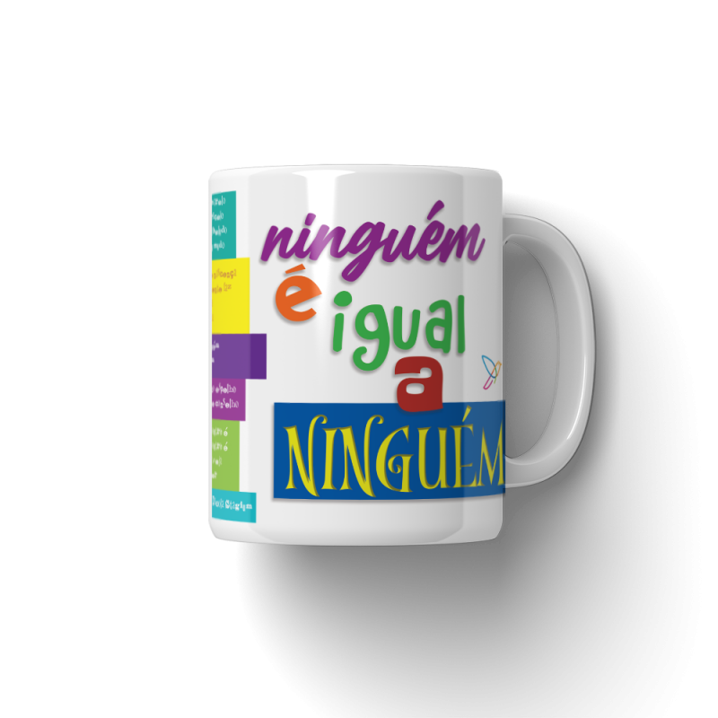 Caneca Ningu M Igual A Ningu M Editora Trilhares